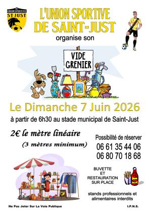 Vide-greniers - Saint-Just