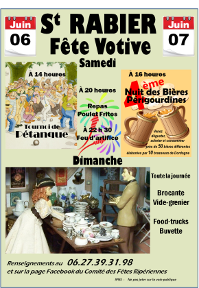 Vide-greniers - Saint-Rabier