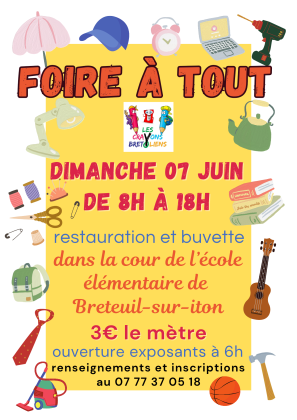 Foire à tout - Breteuil-sur-Iton