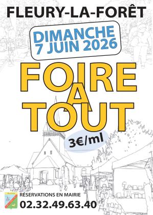 Foire à tout - Fleury-la-Forêt