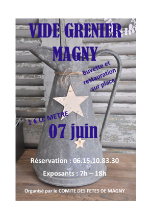 Vide-greniers - Magny