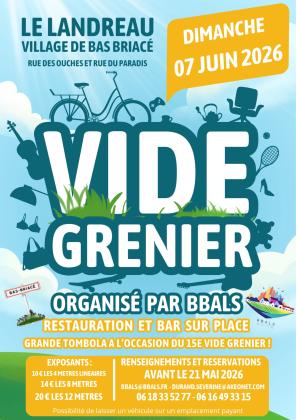 Vide-greniers - Le Landreau