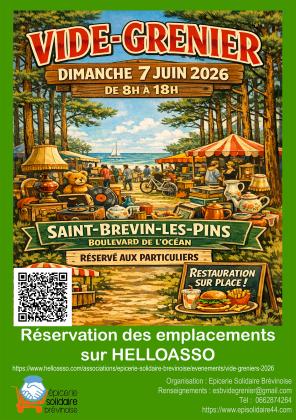 Vide-greniers - Saint-Brevin-les-Pins