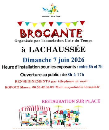 Brocante, Vide-greniers - Lachaussée