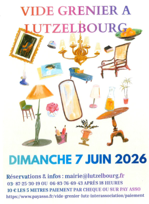 Vide-greniers - Lutzelbourg