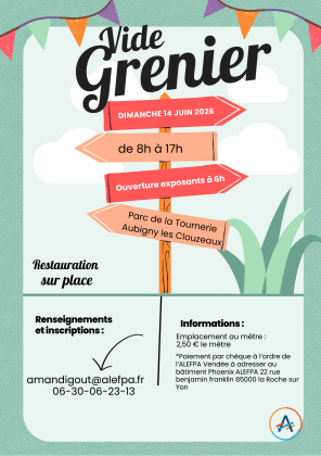 VIDE GRENIER DHP ALEFPA