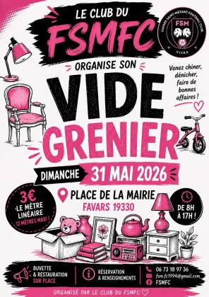 Vide grenier du FSMFC