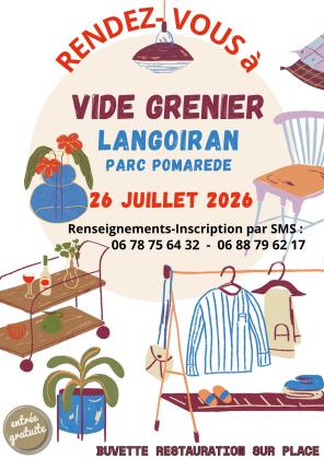VIDE GRENIER LANGOIRAN