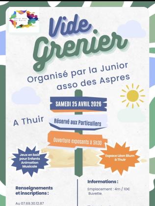 vide grenier thuir