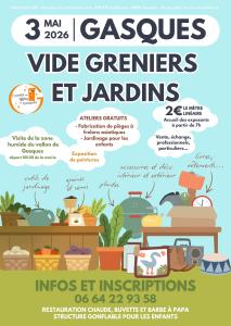 Vide-greniers et jardins - Gasques