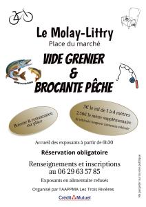 Brocante pêche, vide-greniers - Le Molay-Littry