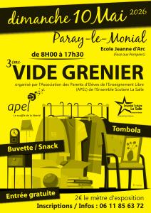 Vide-greniers - Paray-le-Monial