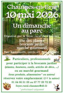 Vide-jardins - Chaumes-en-Brie