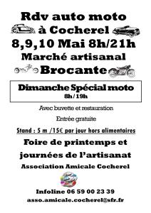 Brocante, marché artisanal et rdv auto moto - Cocherel