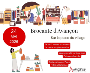 Brocante, Vide-greniers - Avançon