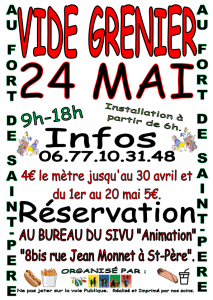 Vide-greniers - Saint-Père-Marc-en-Poulet