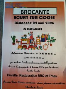 Brocante, Vide-greniers - Écury-sur-Coole