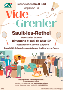 Brocante, Vide-greniers - Sault-lès-Rethel