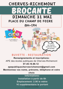 Brocante, Vide-greniers - Cherves-Richemont