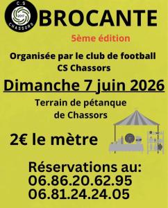 Brocante, Vide-greniers - Chassors