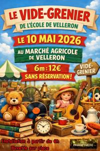 Vide grenier de l’école de Velleron