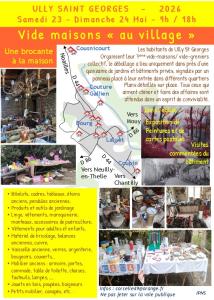 Vide maisons « au village » Une brocante à la maison !