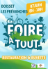 Foire à tout - Boisset-les-Prévanches