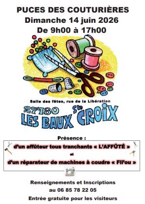 Puces des couturières - Les Baux-Sainte-Croix