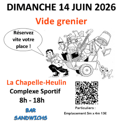 Vide-greniers - La Chapelle-Heulin