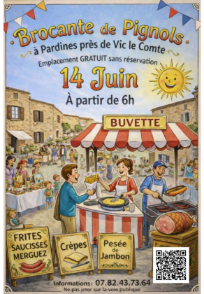 Brocante, Vide-greniers - Pignols