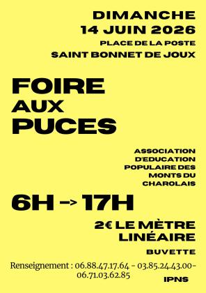 Foire aux Puces - Saint-Bonnet-de-Joux