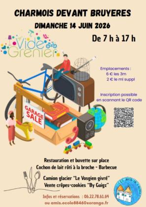 Marché aux puces - Charmois-devant-Bruyères