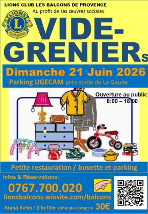 Vide-greniers - La Gaude