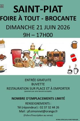 Foire à tout - Saint-Piat