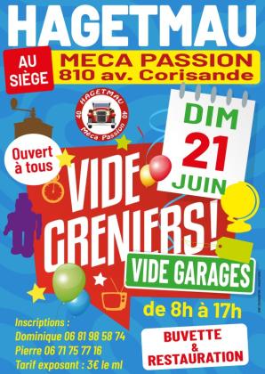 Vide-greniers, vide-garages - Hagetmau