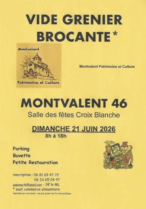 Vide-greniers - Montvalent
