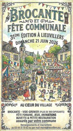 Brocante, Vide-greniers - Lieuvillers