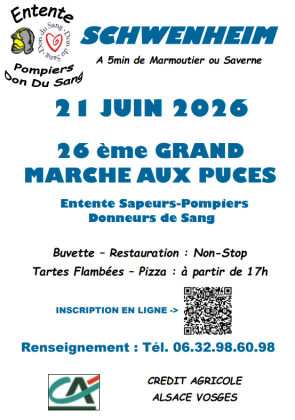 26ème Marché aux puces - Schwenheim