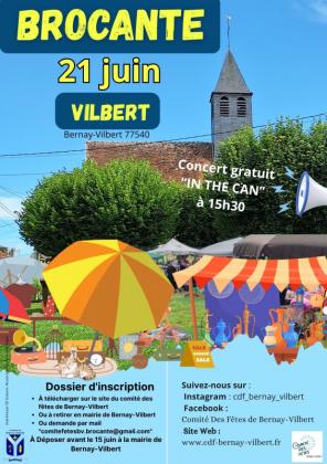 Brocante, Vide-greniers - Bernay-Vilbert