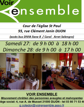 Vente solidaire - Dijon