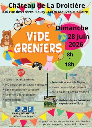 Vide-greniers de La Droitière - Mauves-sur-Loire