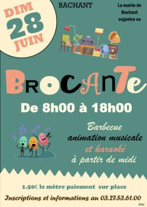 Vide-greniers - Bachant