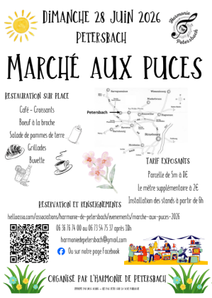 Marché aux puces - Petersbach
