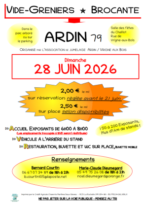 Vide-greniers - Ardin