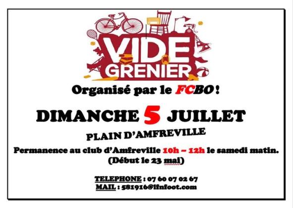 Foire aux greniers - Amfreville