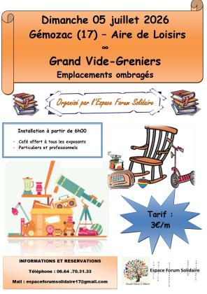 Vide-greniers - Gémozac