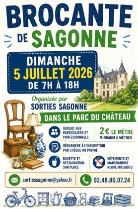 Brocante, Vide-greniers - Sagonne