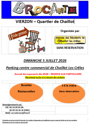 Vide-greniers - Vierzon
