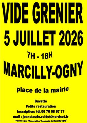 Vide-greniers - Marcilly-Ogny