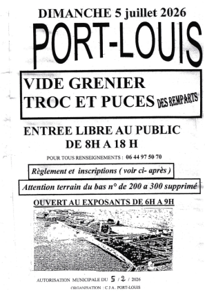 Troc et puces des remparts - Port-Louis